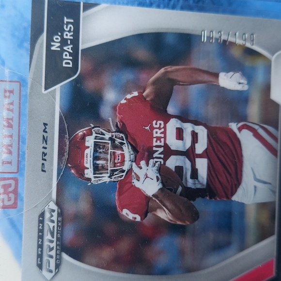 2021 Panini Prizm Draft Rhamondre Stevenson Blue Prizm Rookie card - Picture 3 of 6